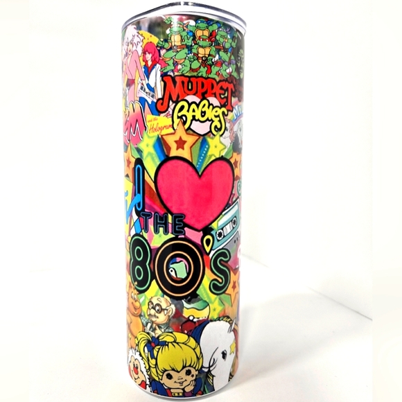 Daugherty Design Co. Other - 20 oz 80's Throw Back Tumbler